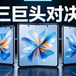 万元折叠屏三选一：华为三折、小米中折、苹果大折，谁更适合你 ...