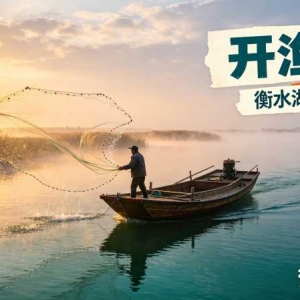 衡水湖开渔了！335艘渔船入湖，43天捕捞开启