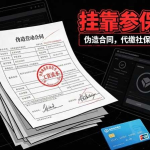 央视曝光挂靠参保黑产：花钱买社保的坑有多深
