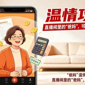 喊你爸妈的直播间，正盯着老人的养老钱