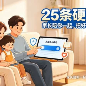 未成年人上网要"硬约束"了，25条新规家长必看