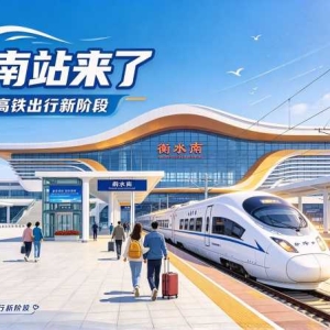 衡水南站来了：雄商高铁9月28日开通，首乘攻略收好