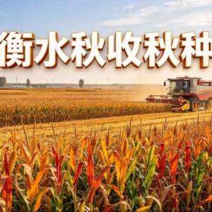 衡水秋收秋种正当时：玉米啥时收冬麦啥时种